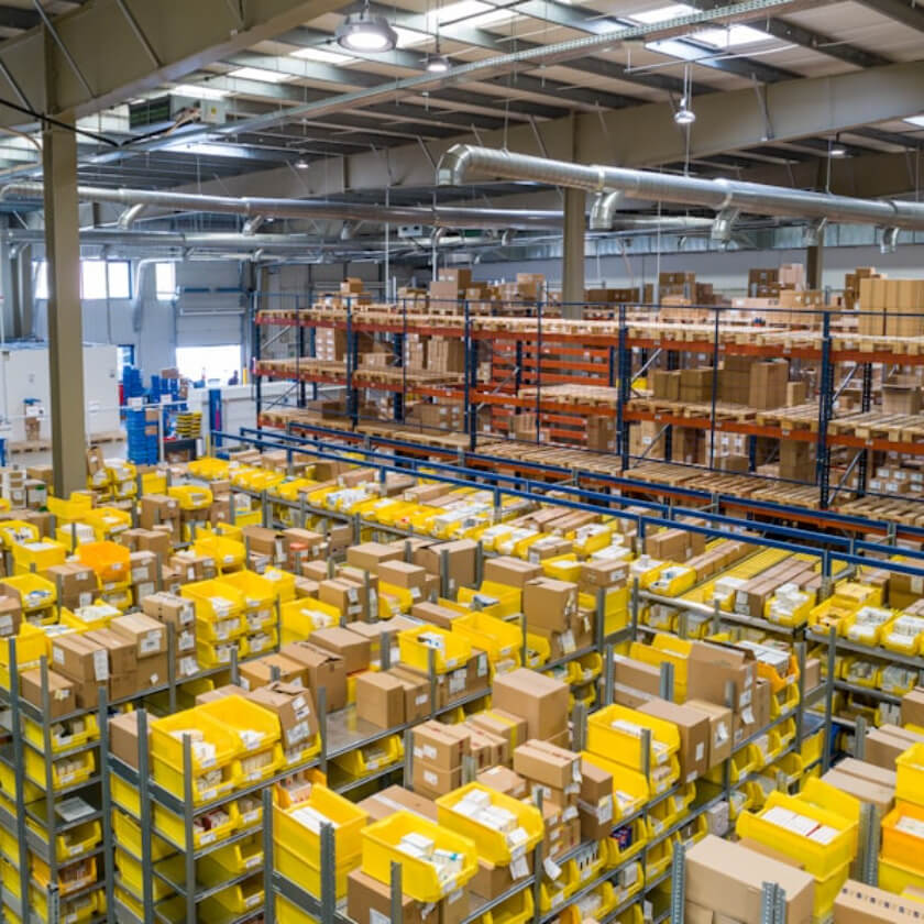 Warehouse dispatching orders managed on Setaflow